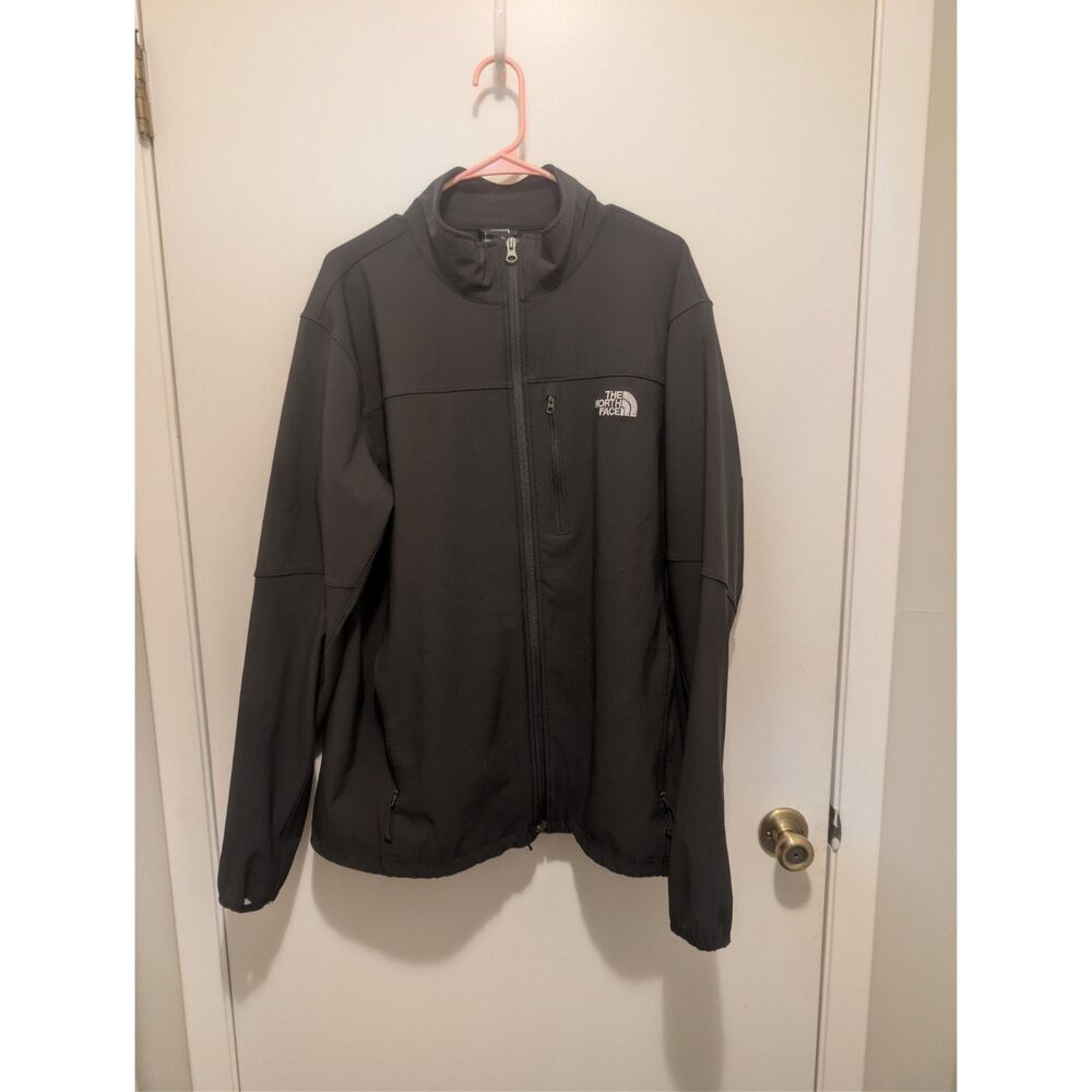 The North Face Men's XL Apex Pneumatic Softshell Jacket Black WindWall